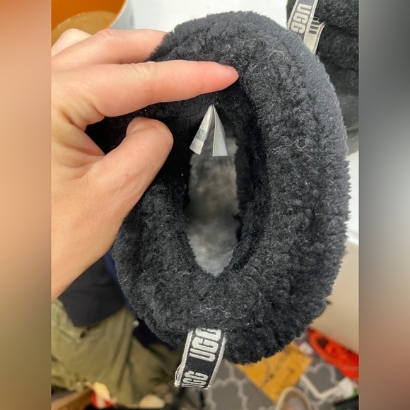 UGG Fluff Mini Quilted Bootie Sz 38 EU, US 7.5 - Picture 9 of 12